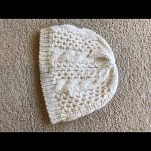 North Face cable knit hat